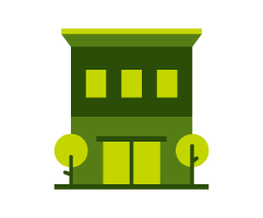 We offer loans for non-owner occupied homes. non-owner occupied house icon